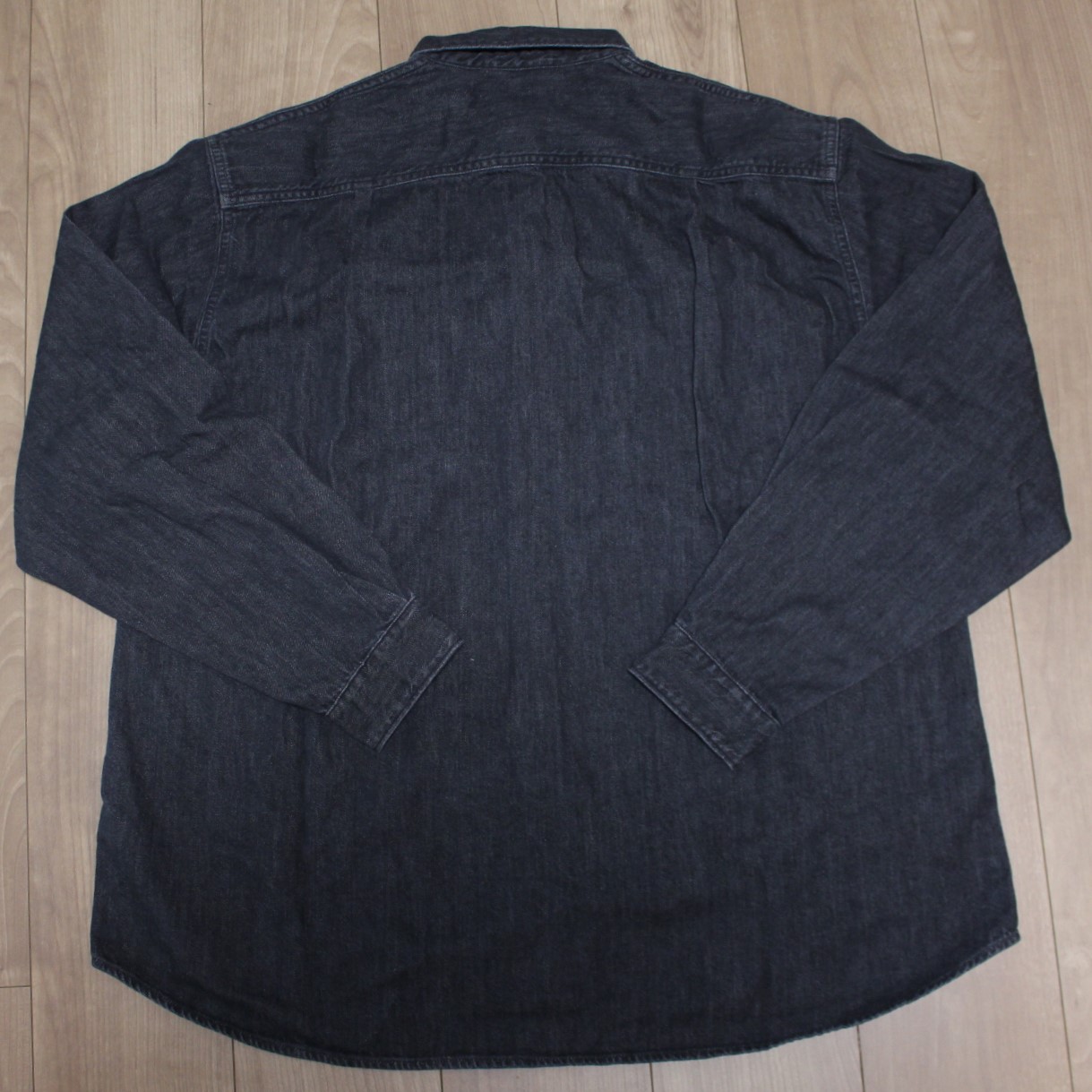 8Oz Black x Kinari Denim Drizzler Work Shirt K2309LS072