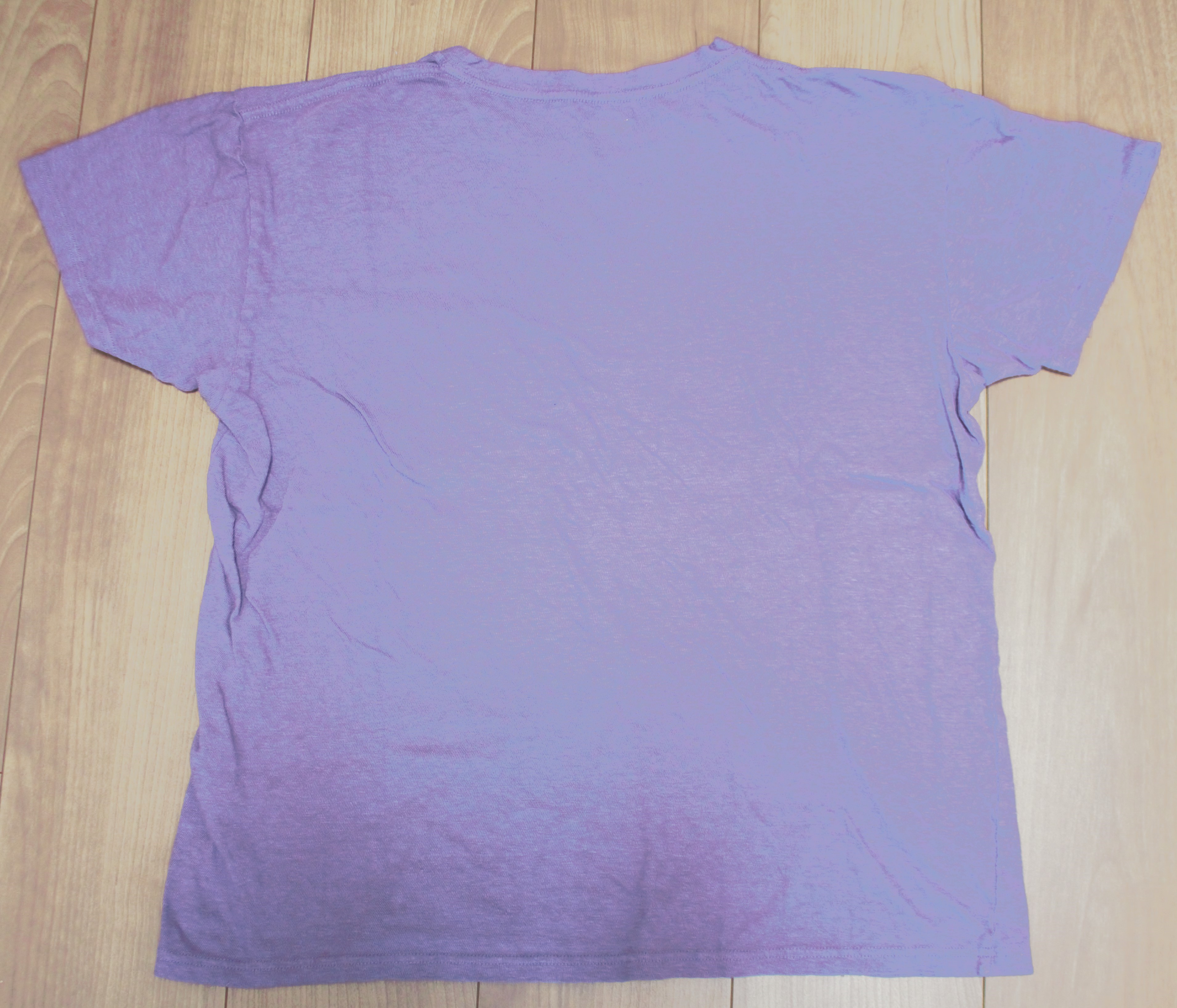 Gauze Tenjiku After Dyeing Crew Poke T K1505SC108EK-442